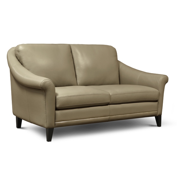 Brandon distressed whiskey italian cheap leather sofa and loveseat
